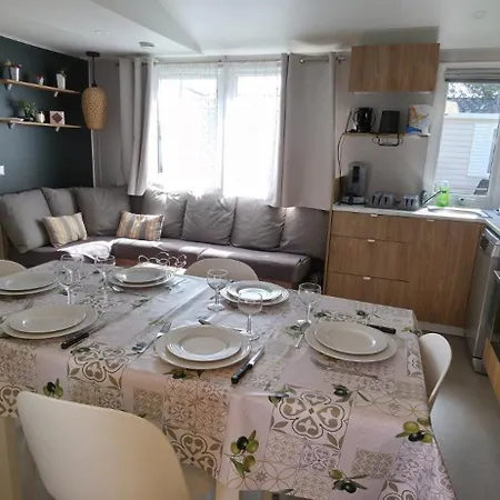 Mobilhome 6-8 Pers - 3 Ch - 1 Sdb - Parc Aquatique Hébergement de vacances Vias